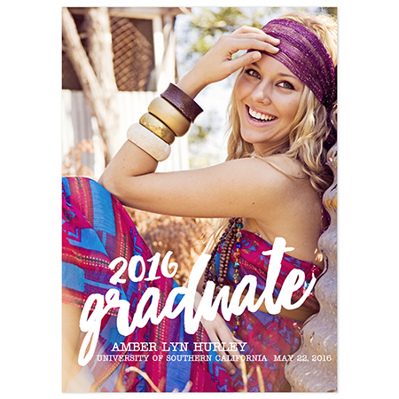 Graduation Announcement Design Template